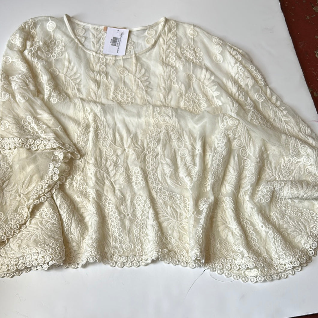 White Gibson Latimer Womens Top, Small