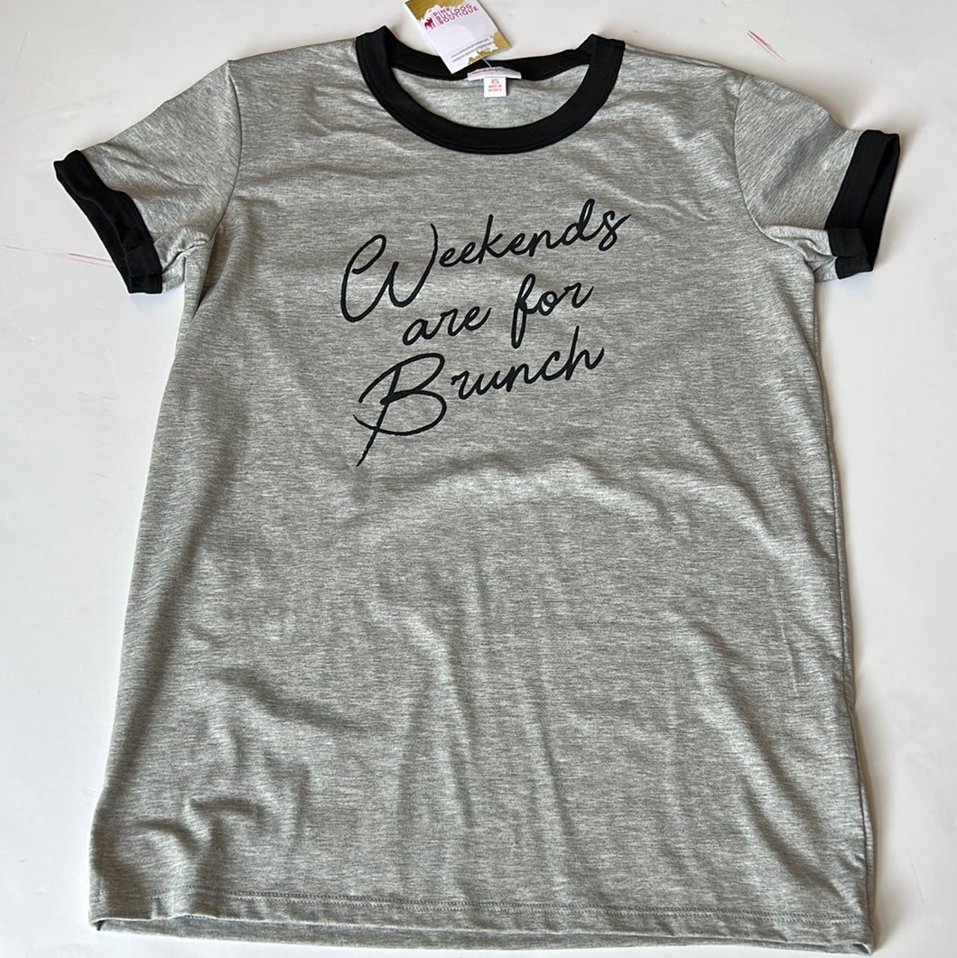 Gray LulaRoe Womens Top, XS