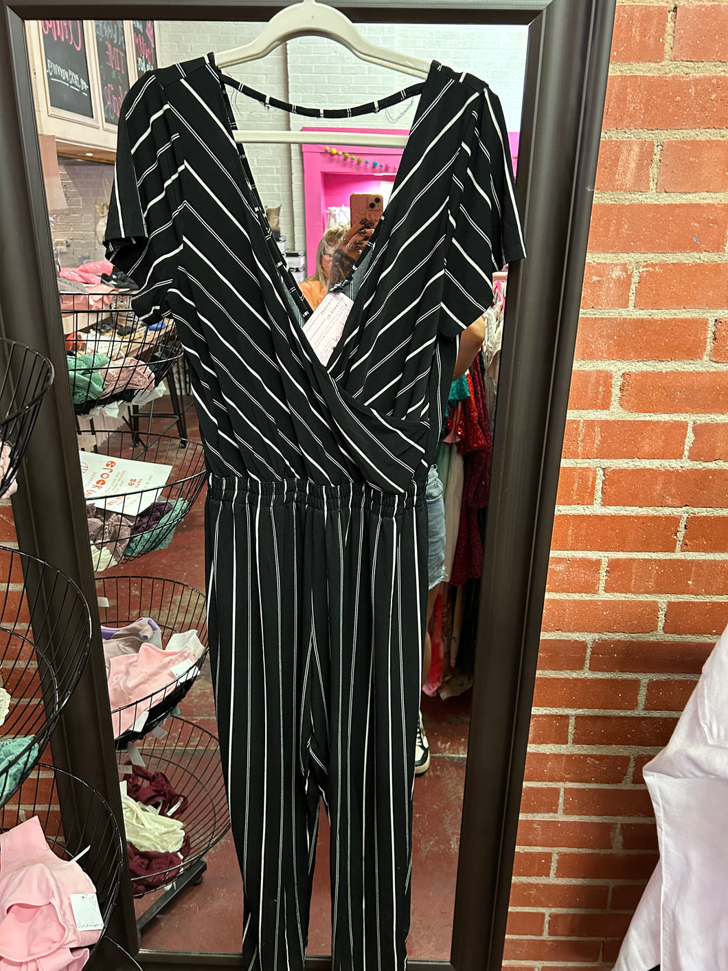 Stripes Express Romper, Large