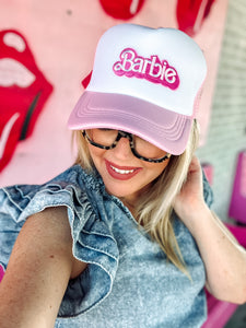 Barbie trucker hat