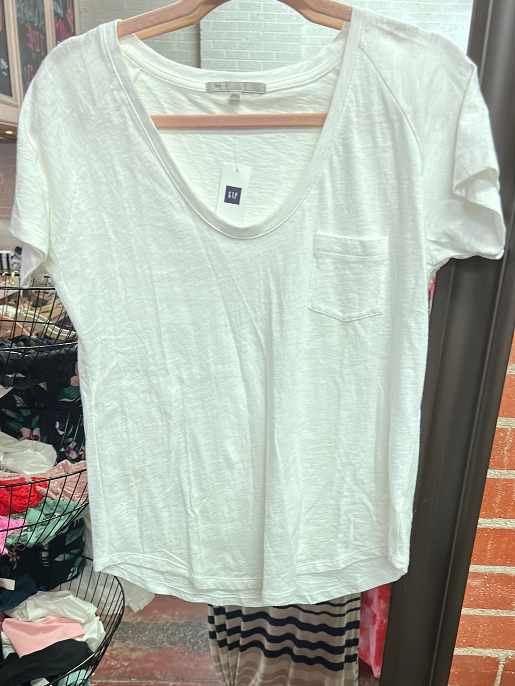 White Gap Womens Top, Medium