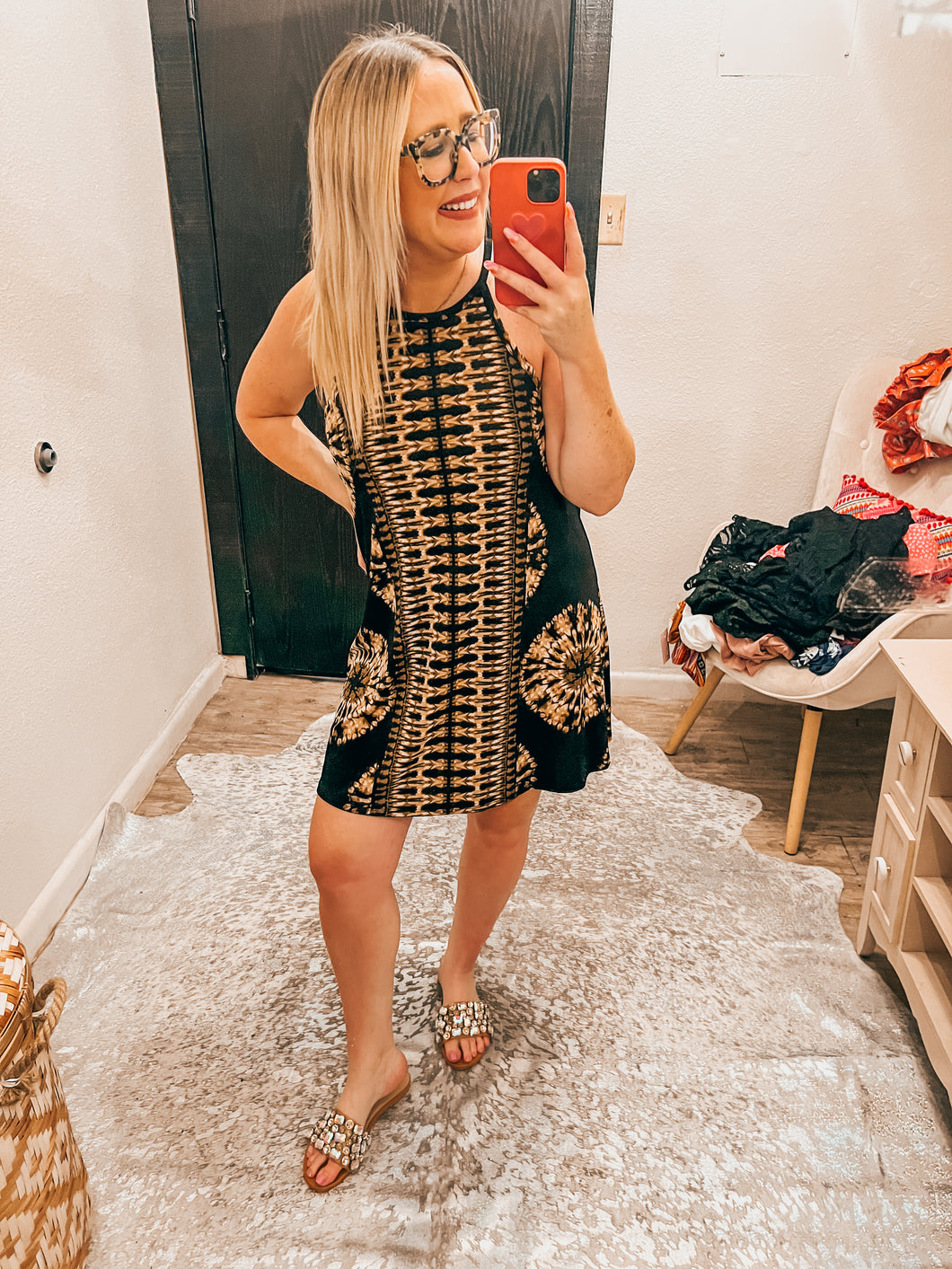 Black Xhilaration Womens Dress, Medium