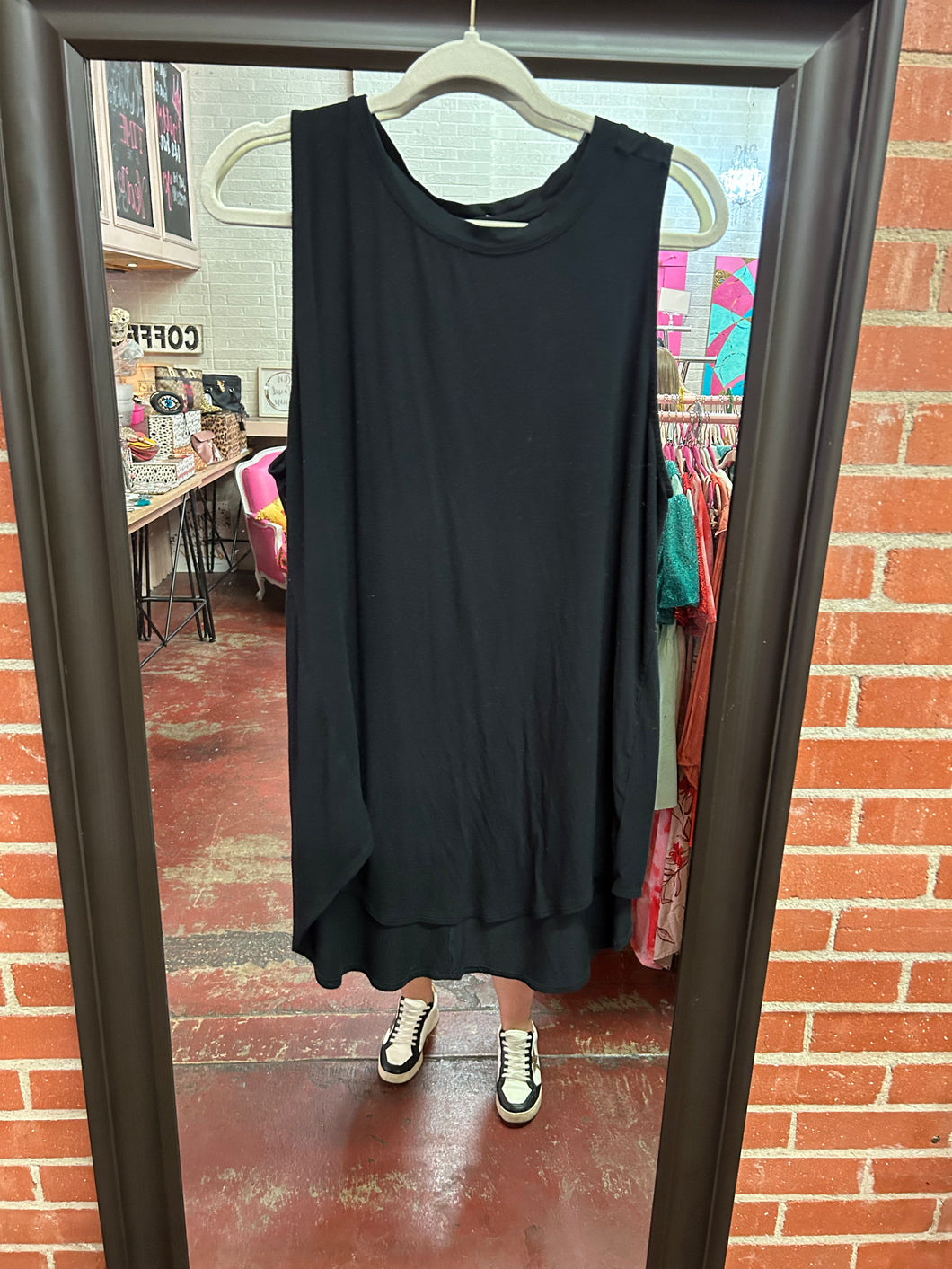 Black Zenana Womens Tanks, 2XL