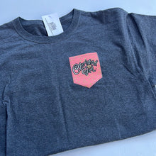 Load image into Gallery viewer, Gray cherished girl Womens Graphic Tee, Large
