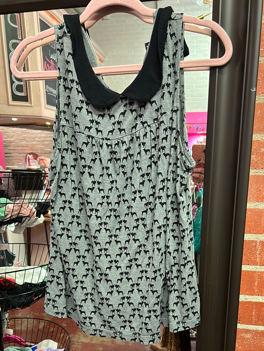 Gray ANA Womens Top, XL