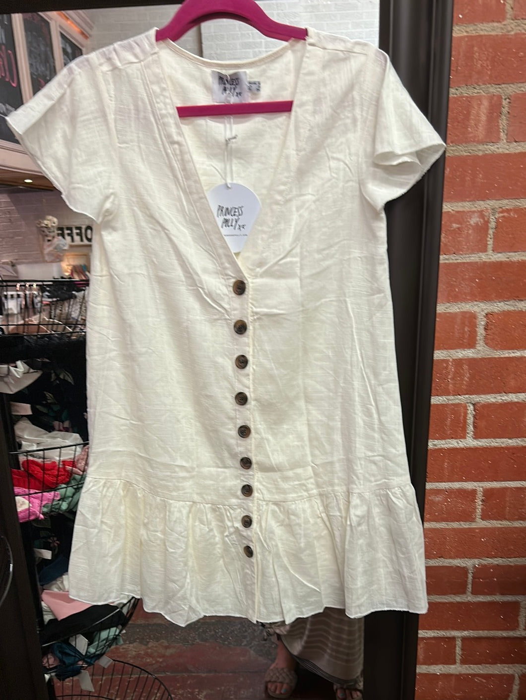 Ivory Princess Polly Womens Dress, 6