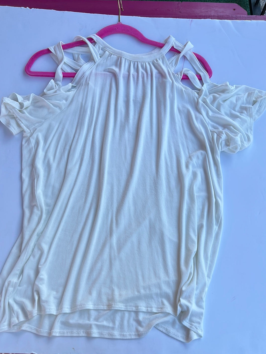 White romantic dreams Womens Top, 1X