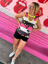 Load image into Gallery viewer, Neon Leopard now in forever Womens Tanks, Medium
