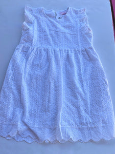 White Pink Lily Womens Dress, Small