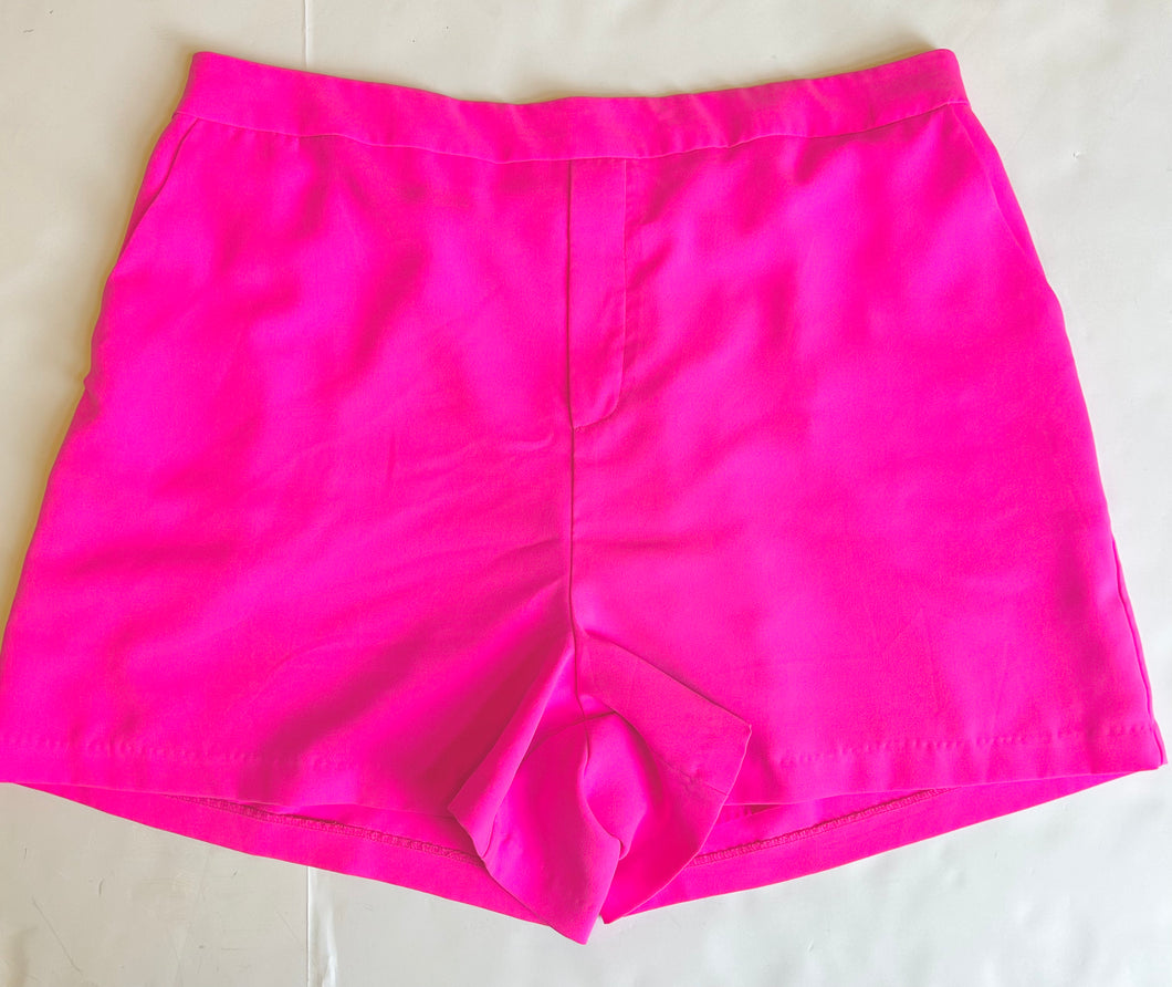 Pink skys are blue Shorts, 1X