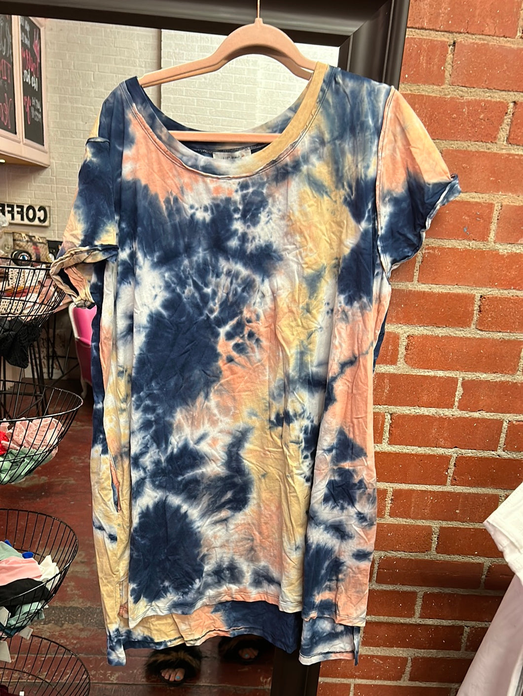 Tiedye Umgee Womens Dress, 1XL