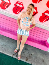 Load image into Gallery viewer, High Rise Stripe Shorts
