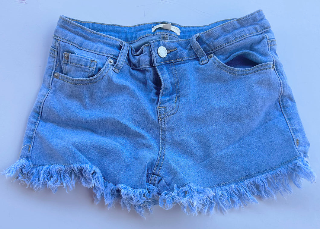 Denim Chelsea and VIOLET Shorts, Youth XL