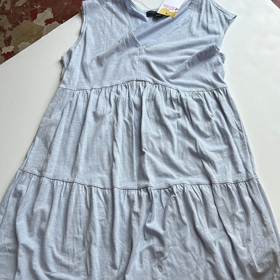Blue Social Standard Womens Dress, Small