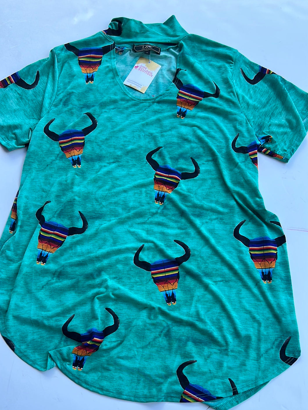 bullskull L&B Womens Top, Large