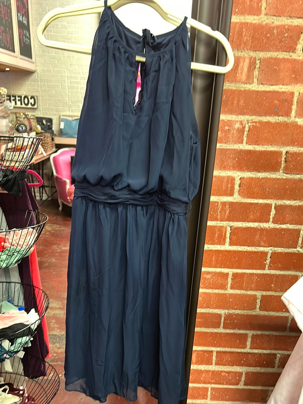 Navy adrianna Womens Dress, 12