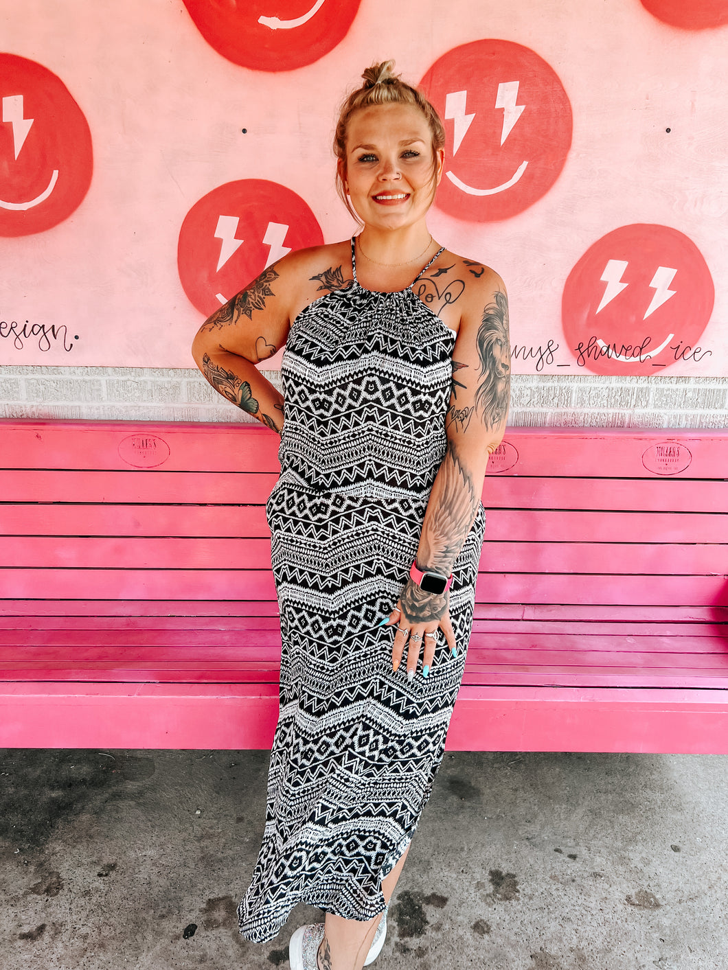 Black Now and forever Womens Dress, Medium