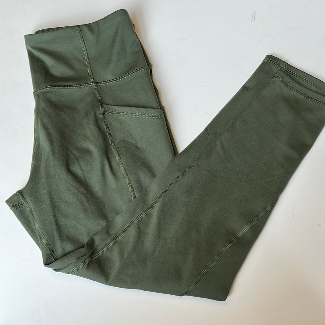 Hunter Green freefly Leggings, Large