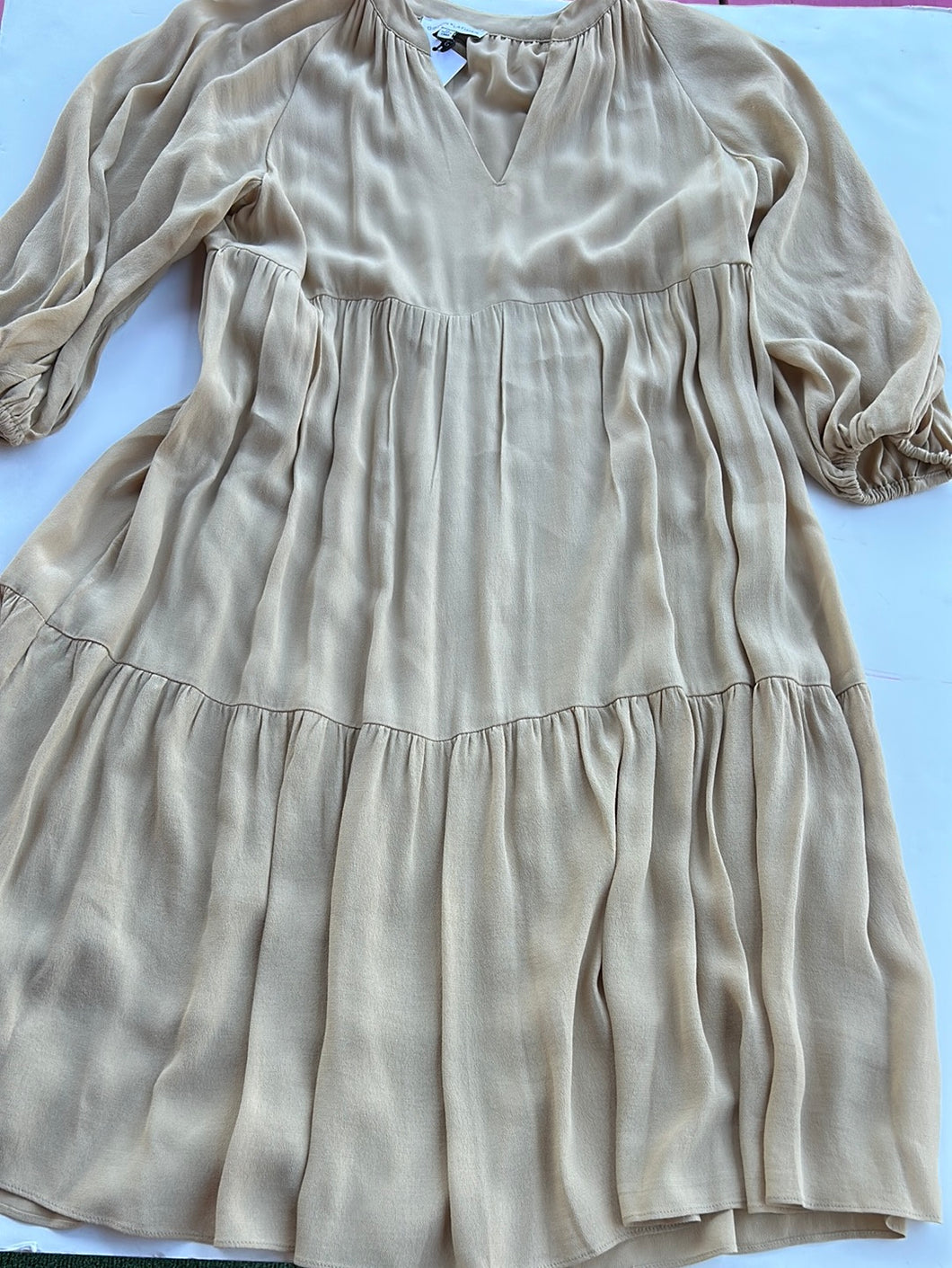 Tan Gibson Womens Dress, Large