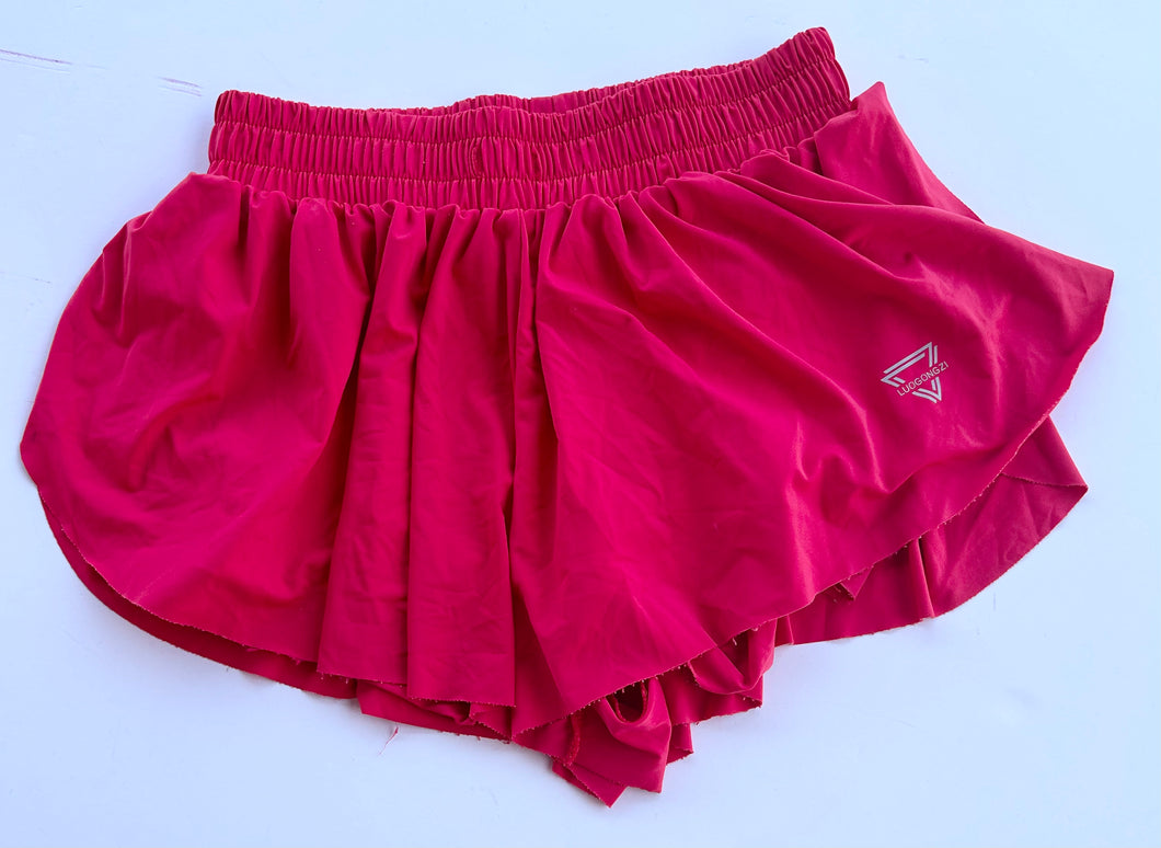Red Luogongzi Shorts, Small
