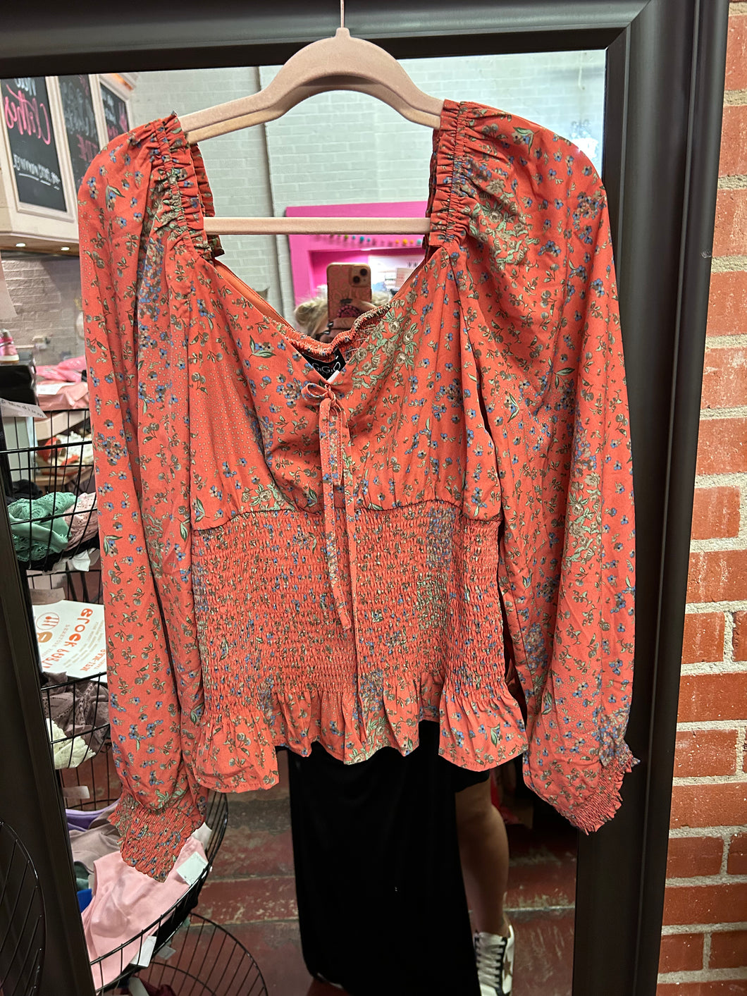 Paisley Gigio Womens Top, Large