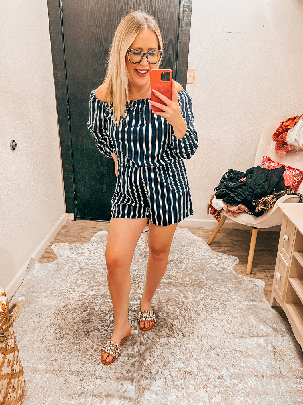 Stripes missmoly Romper, Large