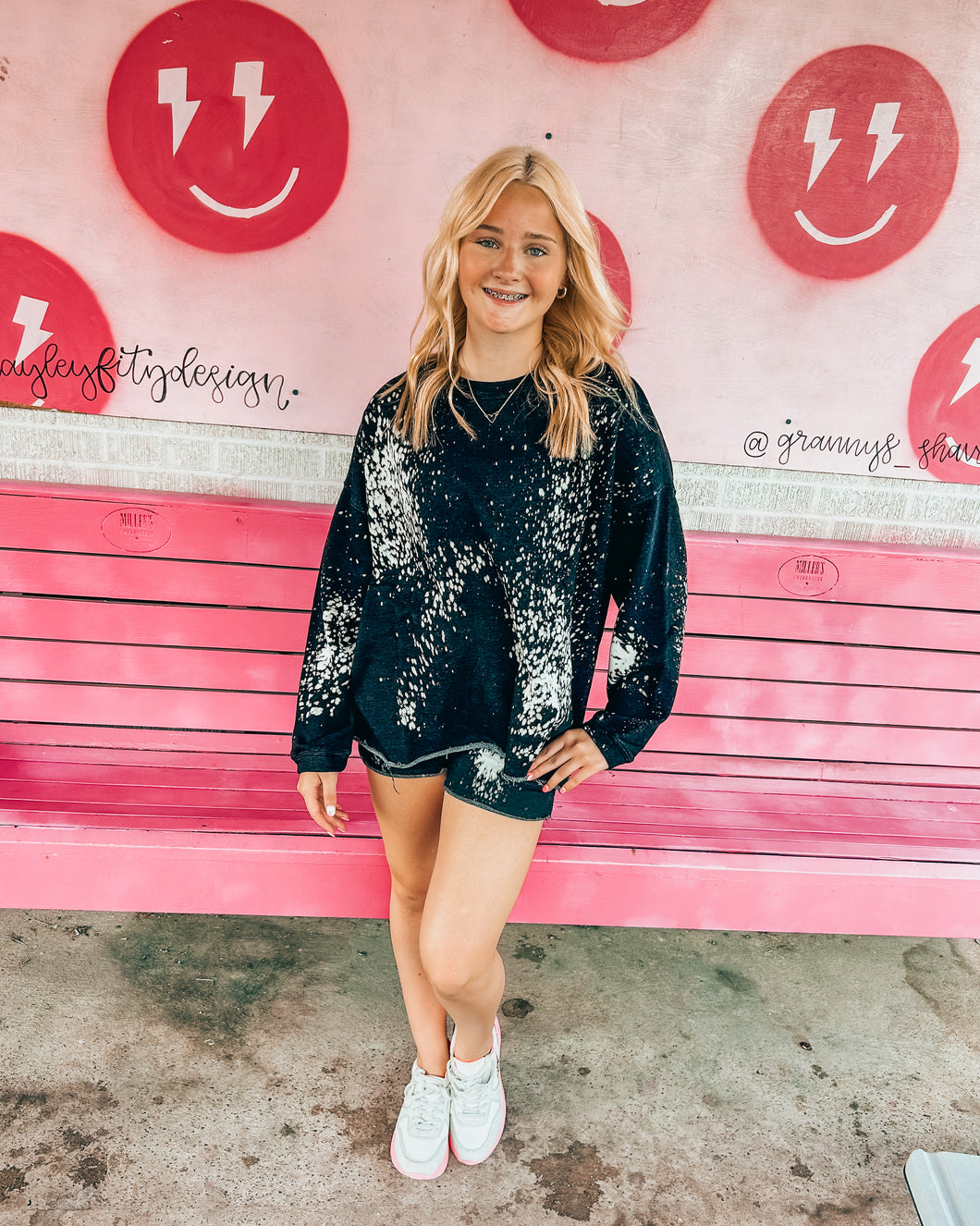 Buddy Love Splatter lounge set