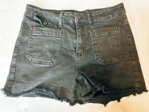 Black Judy Blue Shorts, XL
