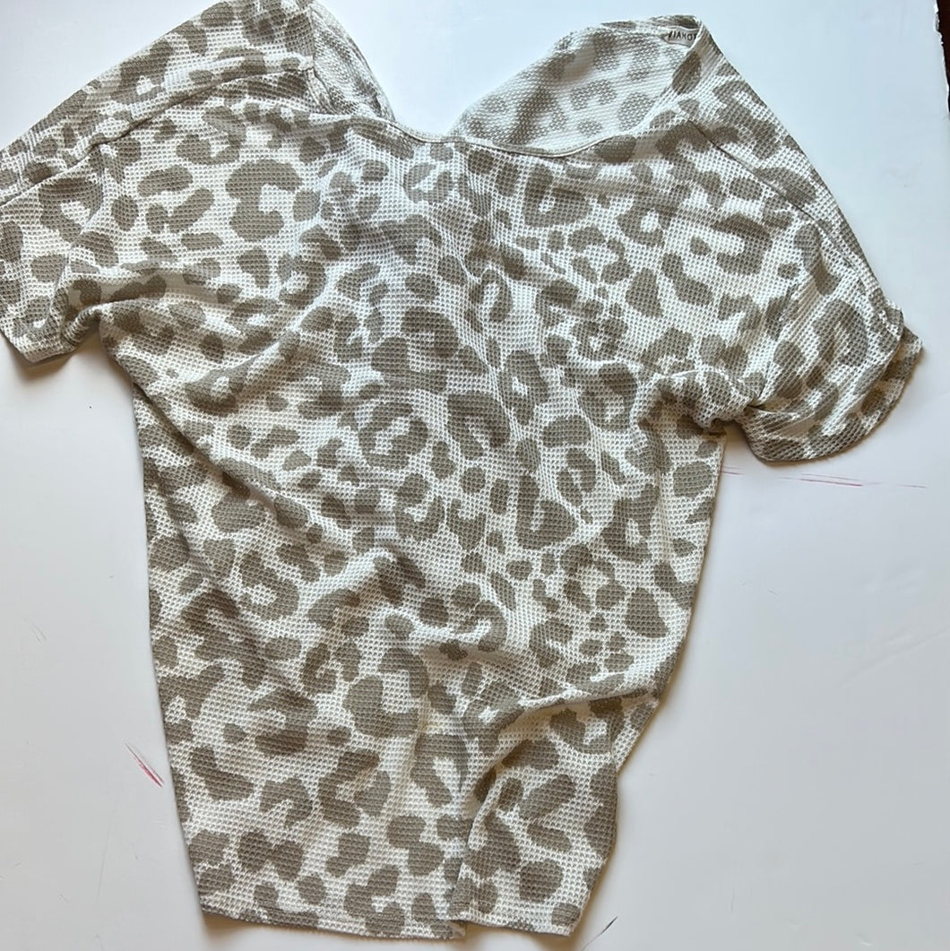 Leopard Viamor Womens Top, Large