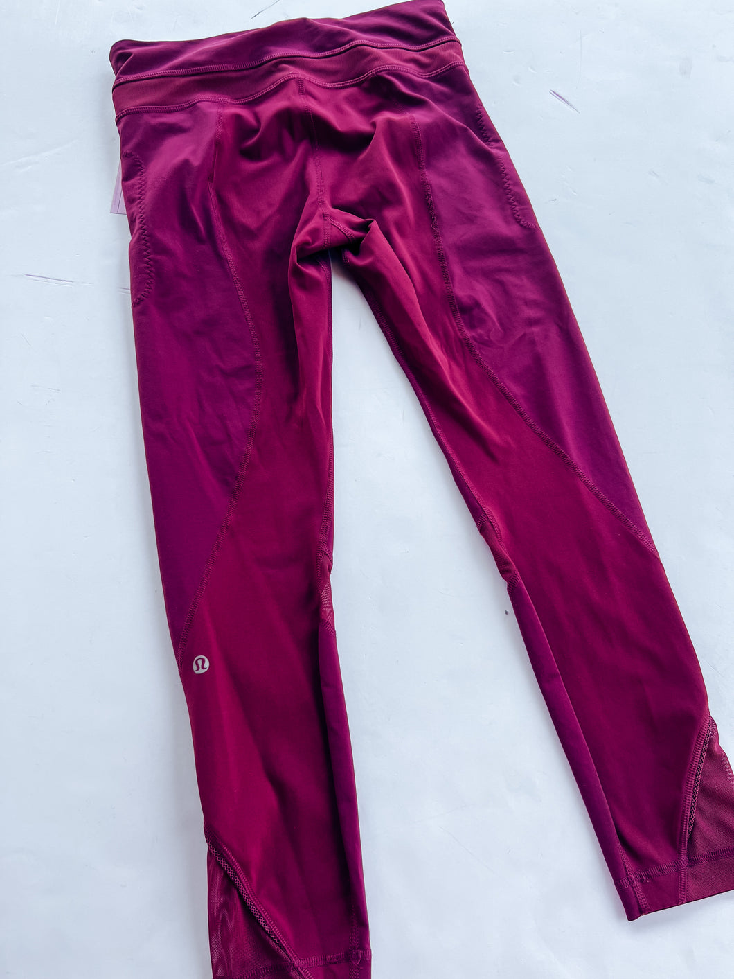 rasberry Lululemon Leggings, 6