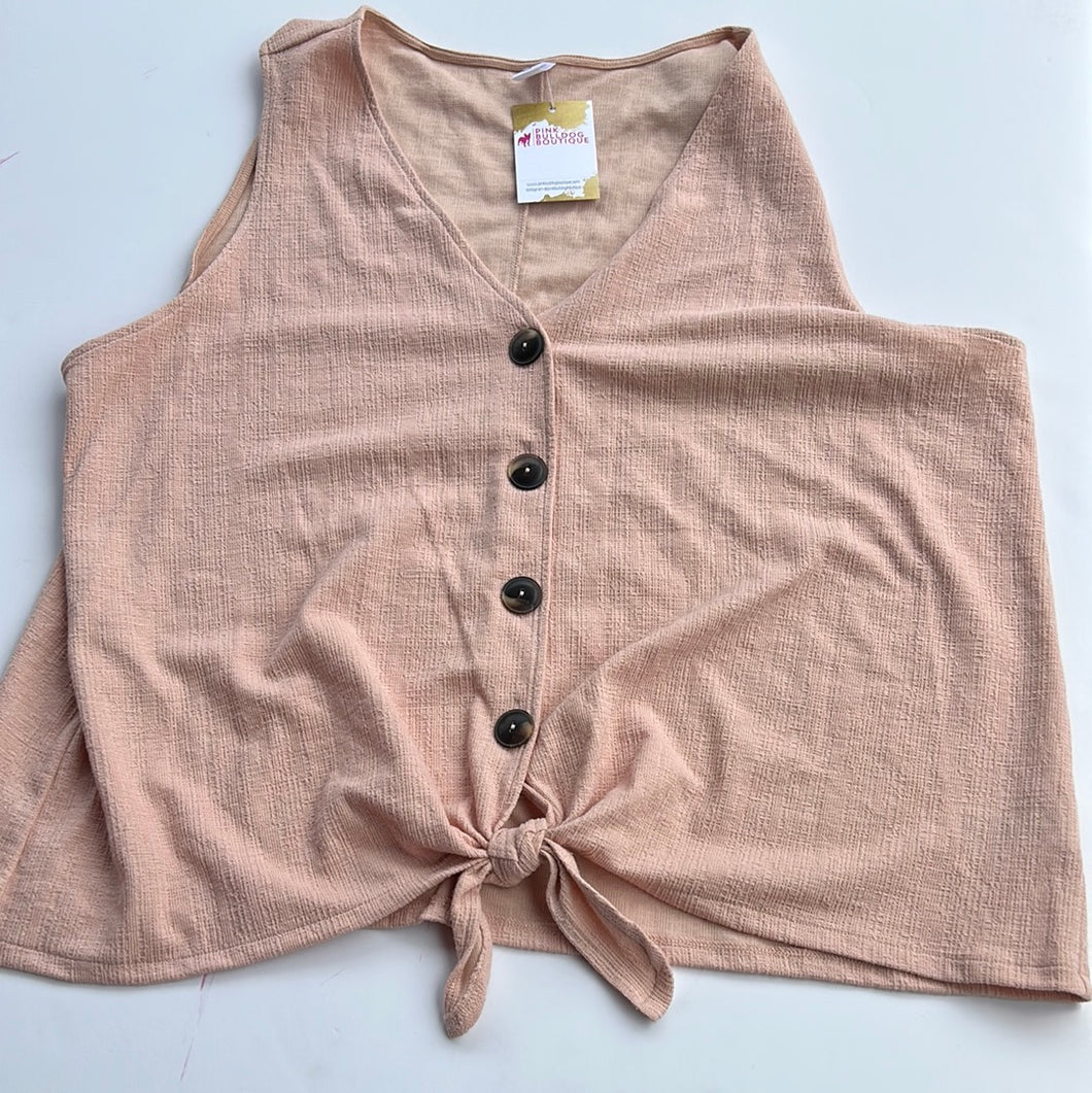 peach Old Navy Womens Top, 2XL