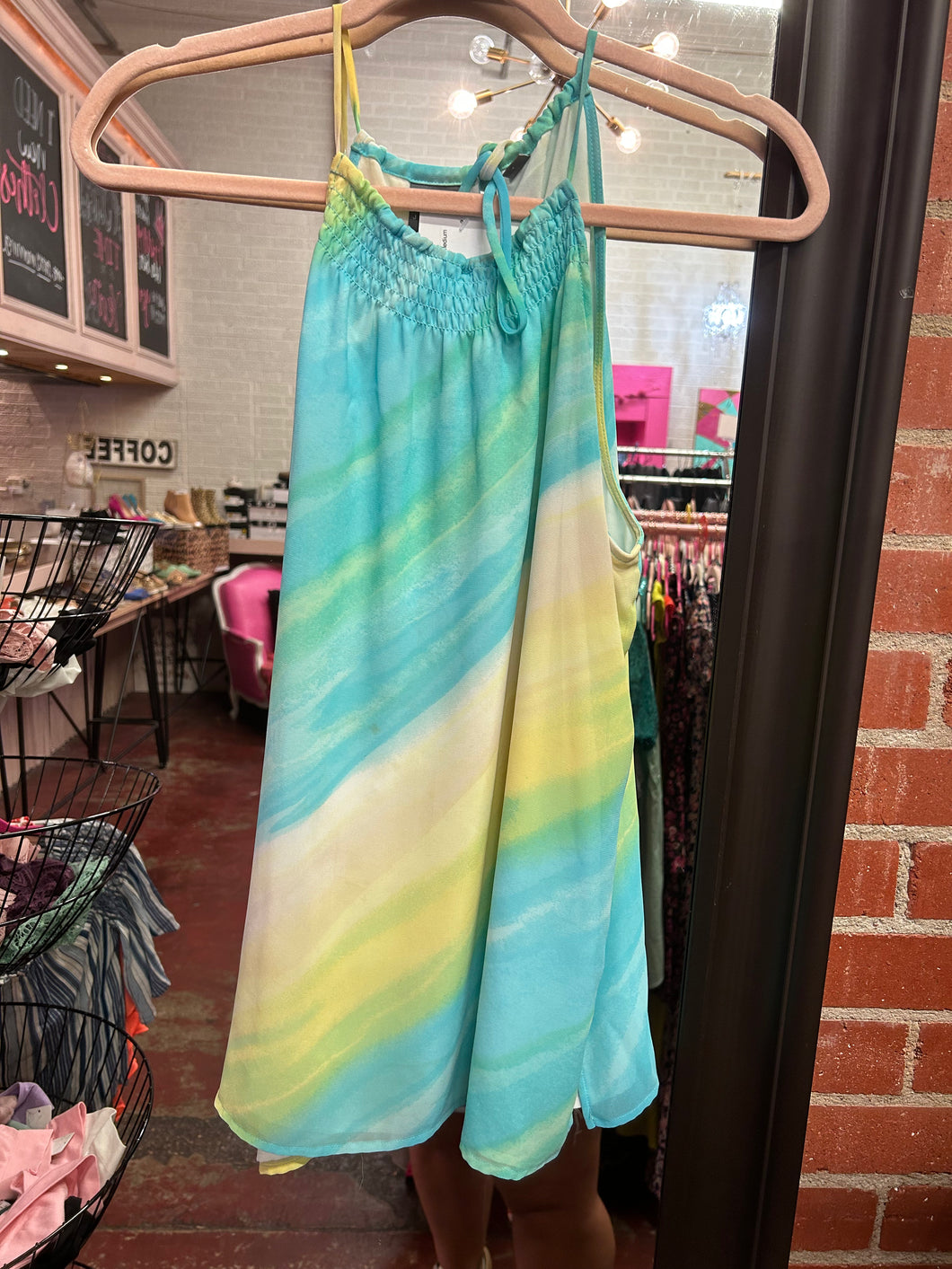 multicolor So Ho Womens Top, Medium