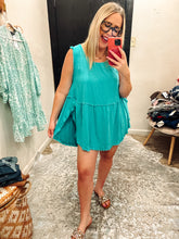 Load image into Gallery viewer, Turquoise Umgee Womens Top, XL
