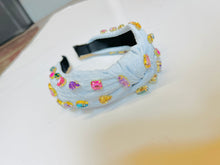 Load image into Gallery viewer, Rhinestone waffle knit headbands
