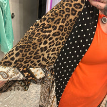 Load image into Gallery viewer, Leopard Paisley Altr&#39;d State Kimono, M/L

