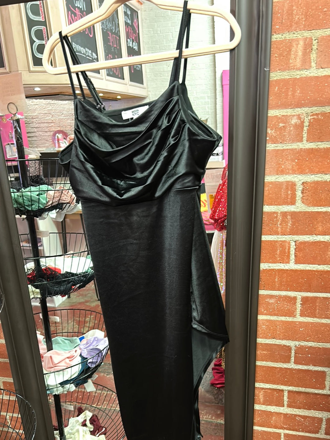 Black Madden Womens Dress, XL