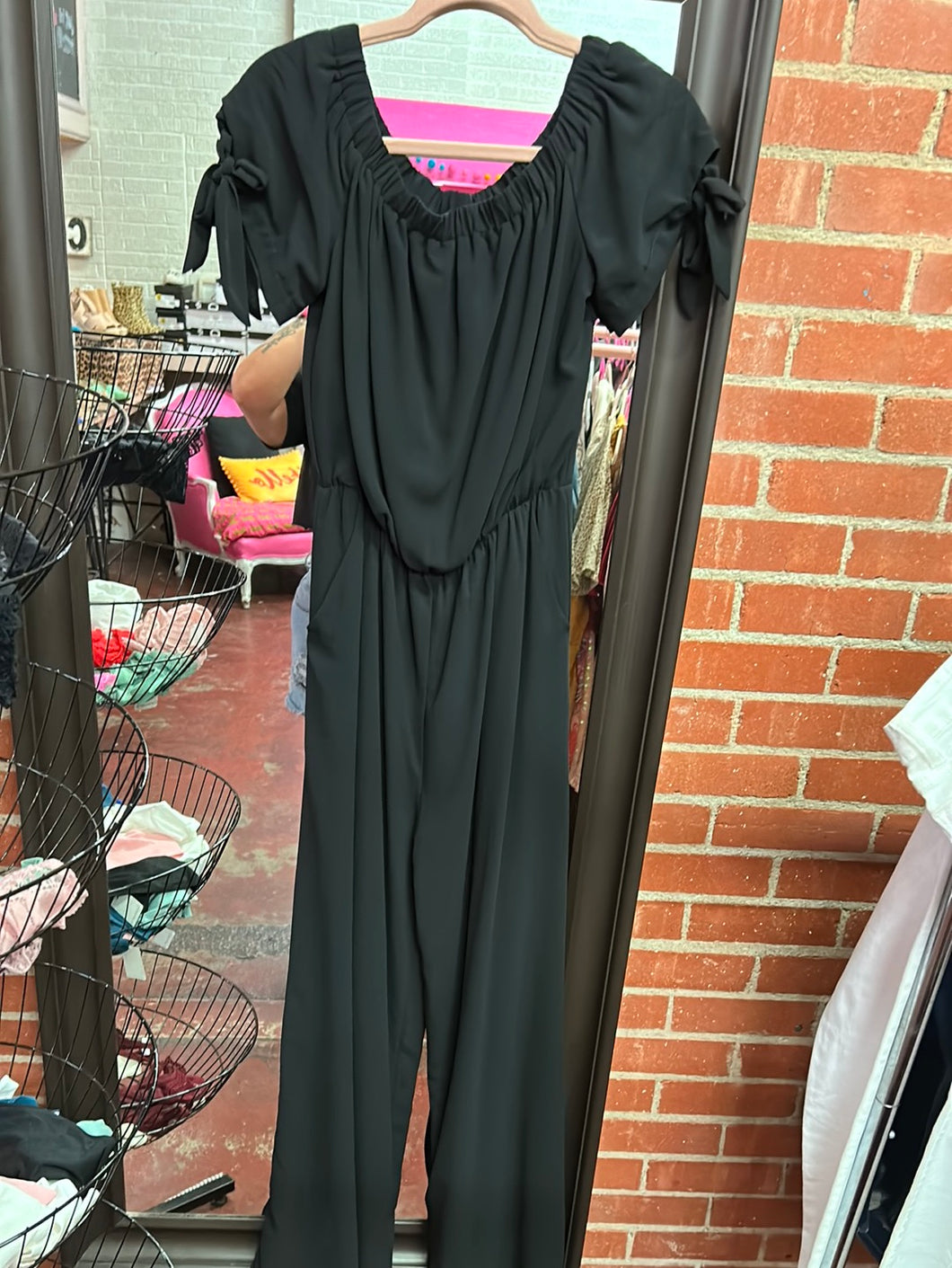 Black Gianni Bini Romper, Medium