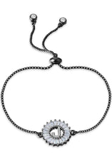 Load image into Gallery viewer, Initial Circle bracelets
