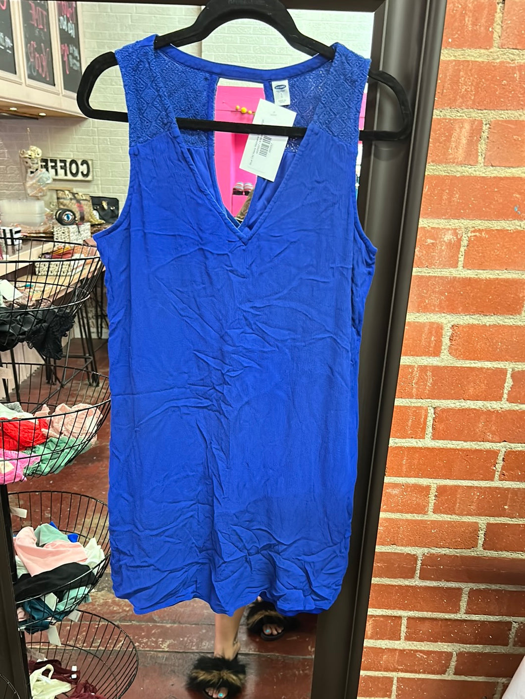 Blue Old Navy Womens Dress, Large