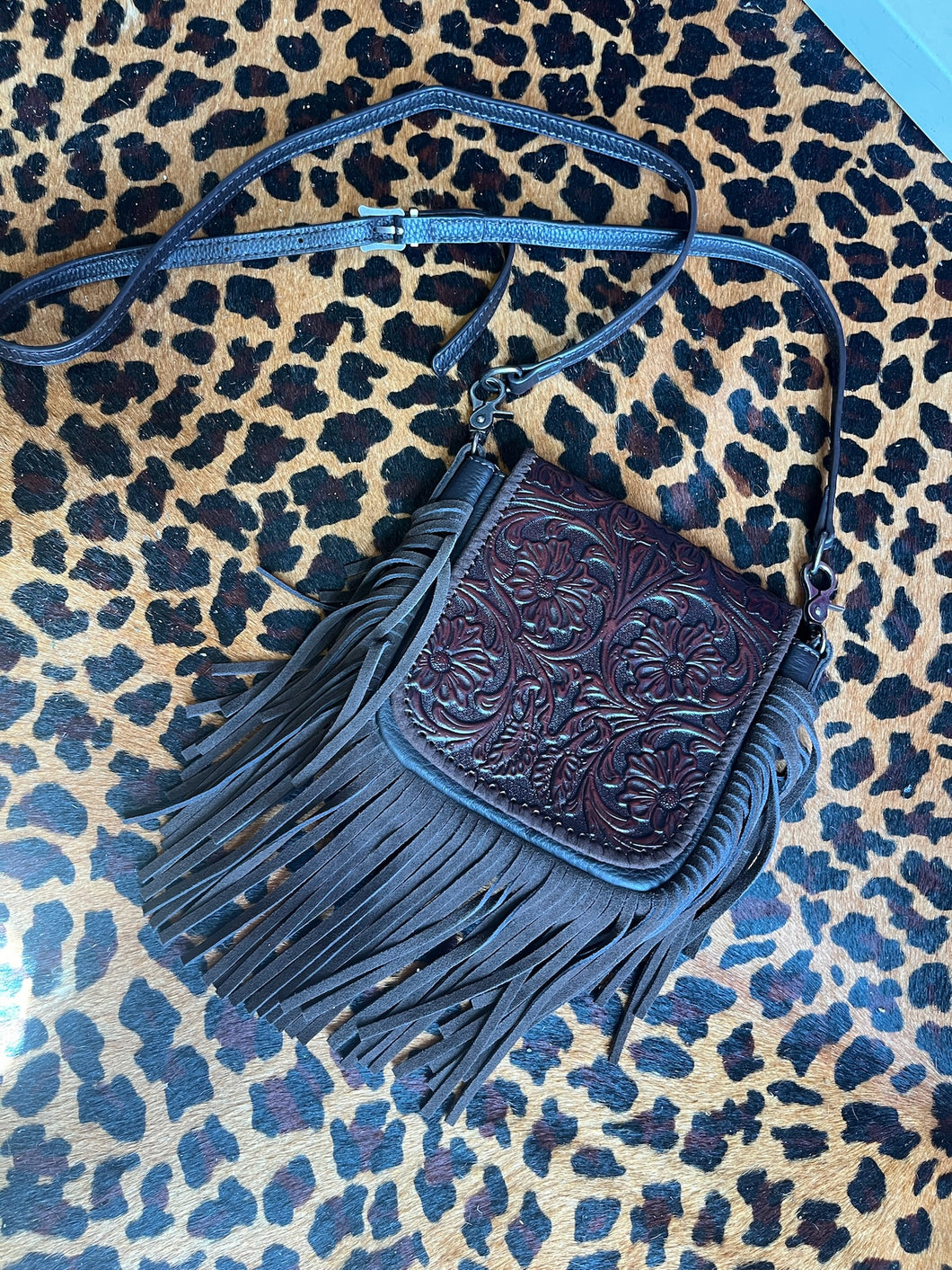 Brown montana west purse, One Size