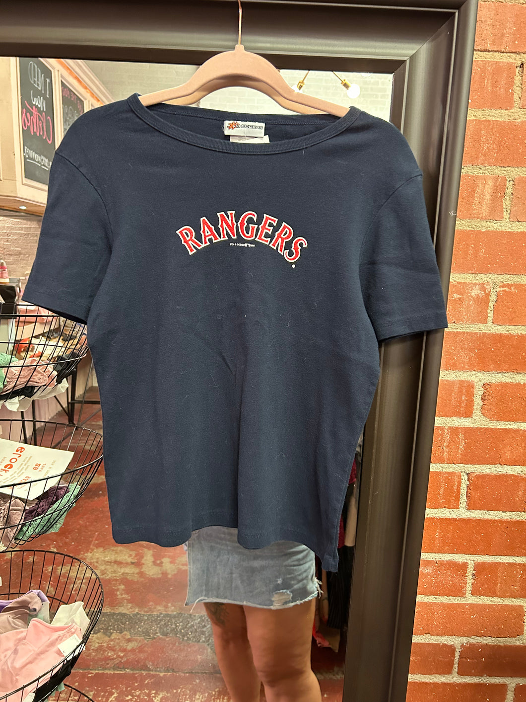 Navy 5th Ocean Womens Top, Medium