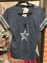 Load image into Gallery viewer, navy NFL Womens Top, XL
