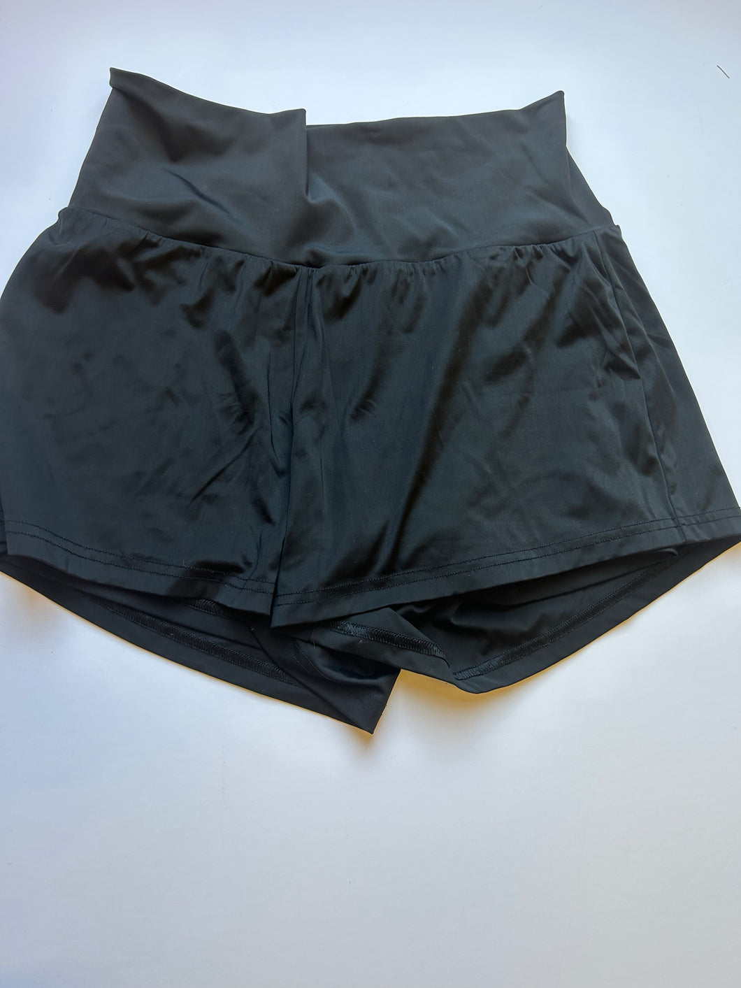 Black Pink Bulldog Shorts, Medium