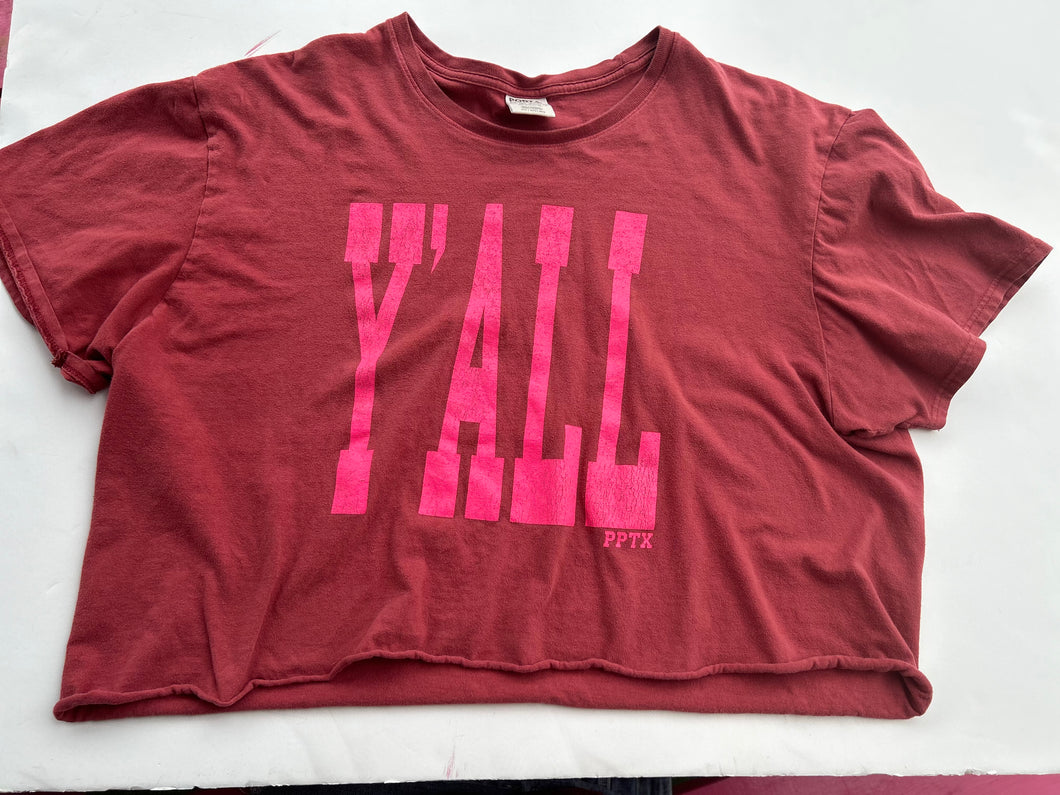 Pink Pink Bulldog Womens Graphic Tee, 3XL