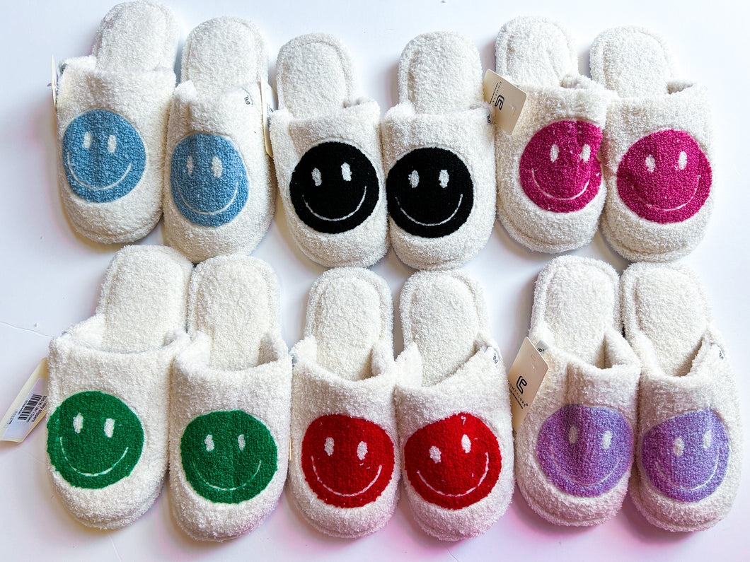 Smiley slippers