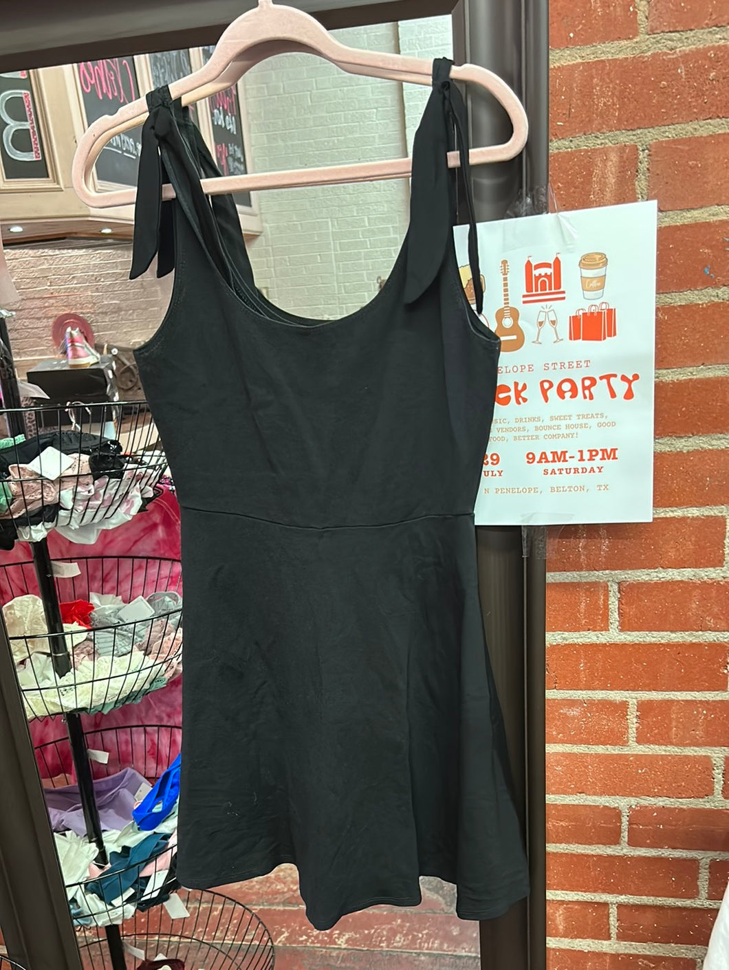 Black Rolla Costa Womens Dress, Large