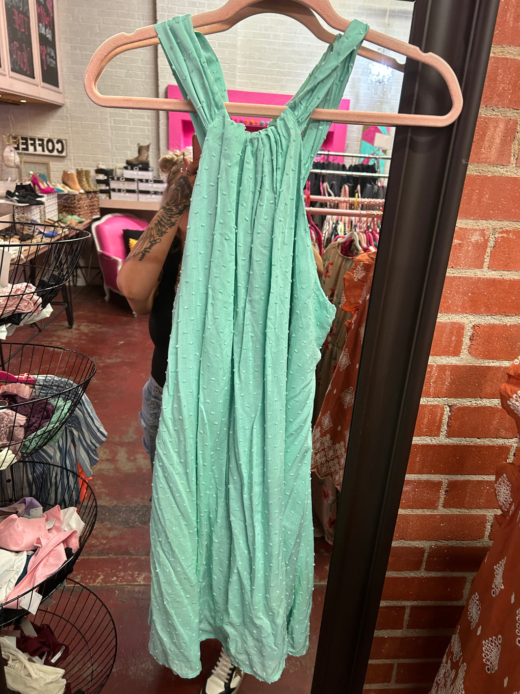 Mint Entro Womens Dress, Medium