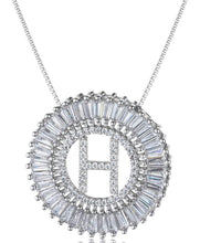 Load image into Gallery viewer, Initial Circle Necklaces
