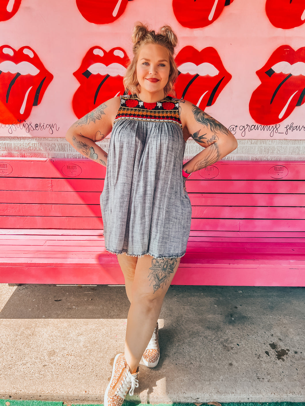 Black natural life Womens Dress, Large