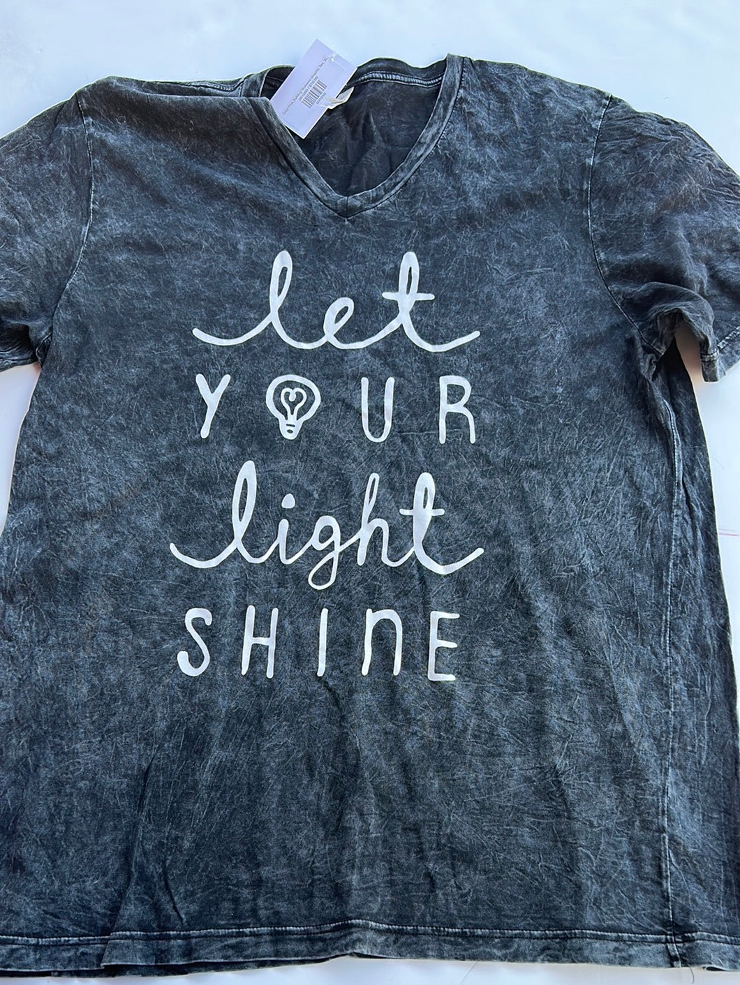 Gray Pink Bulldog Womens Graphic Tee, XL